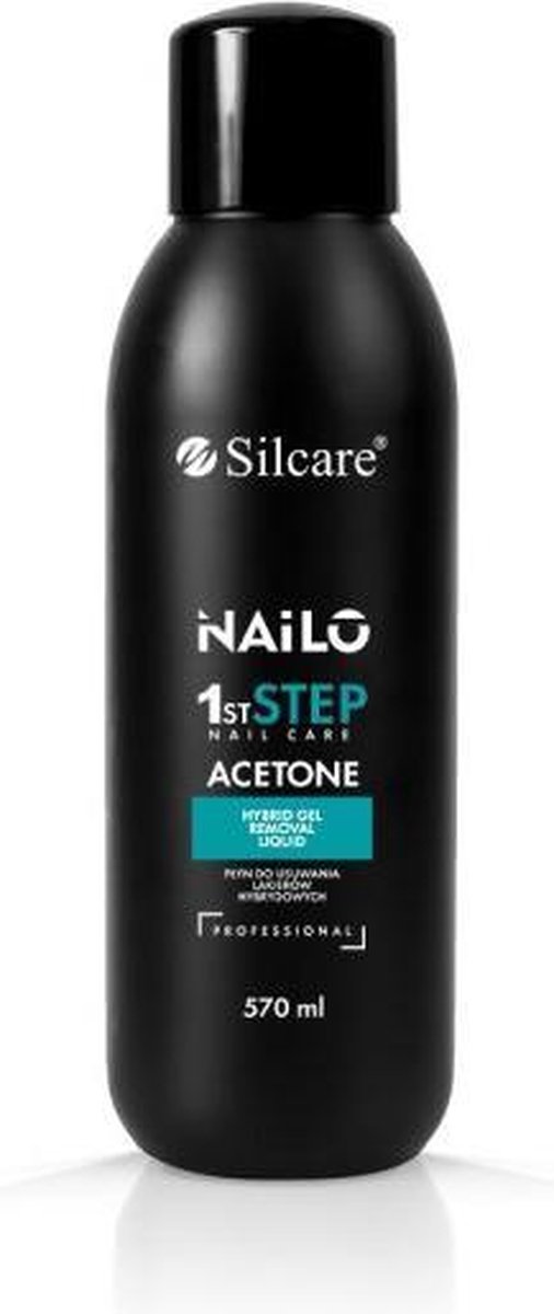 Silcare - Nailo Acetone Acetone Is A 570Ml Hybrid Removal
