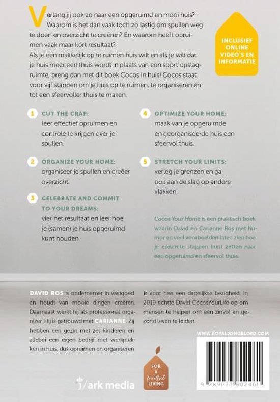 Cocos your home, David Ros 9789033802461 Boeken bol