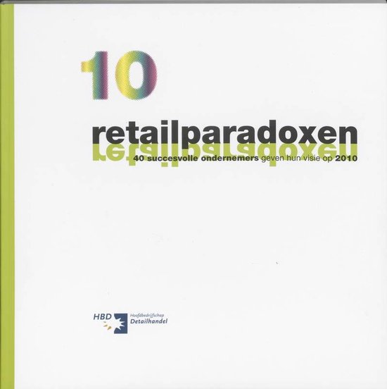 Cover van het boek '10 retailparadoxen' van M. Hemmer en F. Quix