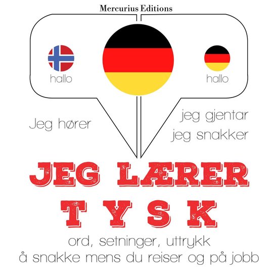 Jeg lærer tysk - cover