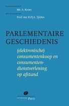 Boek cover Parlementaire geschiedenis (elektronische) consumentenkoop en consumentendienstverlening op afstand van 