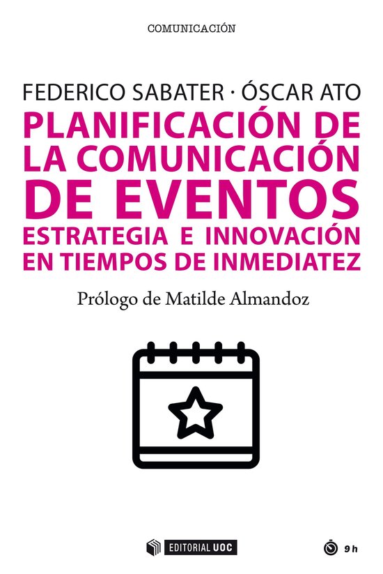 Planificación de la comunicación de eventos. Estrategia e  ... - cover