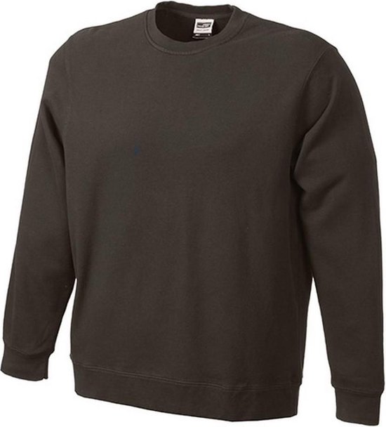 James and Nicholson Unisex Basic Sweatshirt (Bruin)