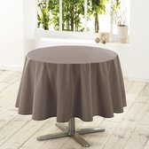 Wicotex Essentiel Rond Tafelkleed - 180 cm - Taupe