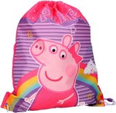 Nickelodeon Gymtas Peppa Pig 44 X 37 Cm Polyester Roze/paars