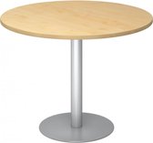 hjh OFFICE PRO Bistro F100R S - Systeem conferentietafel Esdoorn / Chroom