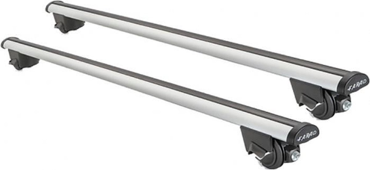 Farad Dakdragers - Mitsubishi Pajero Sport 1998 t/m 2006 - Open Dakrail - 100kg Laadvermogen - Aluminium