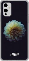 6F hoesje - geschikt voor OnePlus 9 -  Transparant TPU Case - Just a Perfect Flower #ffffff