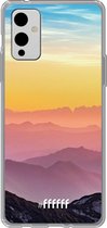 6F hoesje - geschikt voor OnePlus 9 -  Transparant TPU Case - Golden Hour #ffffff