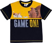 Universal T-shirt Huisdiergeheimen Junior Katoen Geel Mt 4 Jaar