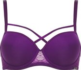 Sapph Fabulous Padded Bra Dames Purple-70E