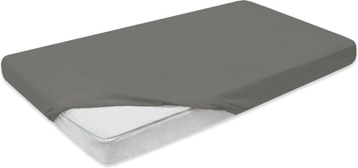 Katoenen Matrashoes met elastische band 90x200