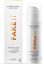 MÁDARA FAKE IT Self Tan Milk 150 ml - hyaluronzuur - jojoba olie - zelfbruiner