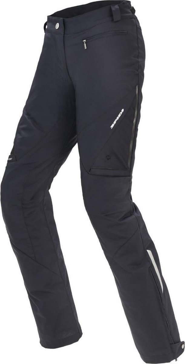 Spidi Stretch Tex Lady Deep Black Motorcycle Pants XS