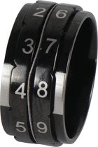 KnitPro Toerenteller ring maat 11 - 20,6mm - zwart.