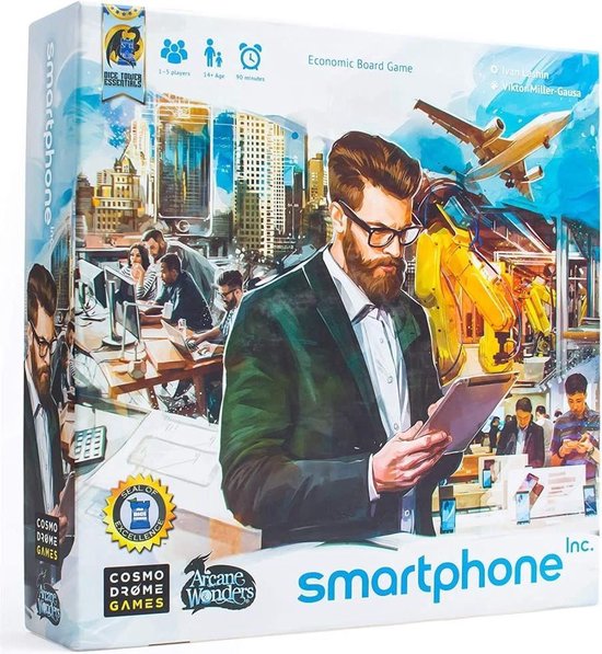 Boek: Smartphone Inc - Boardgame (AWGDTE09SP), geschreven door Arcane Wonders