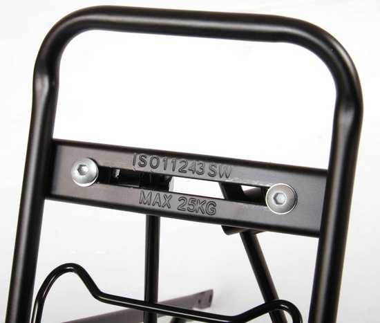 Bagagedrager voor 26 inch fiets - Zwart van Merkloos — afbeelding 5