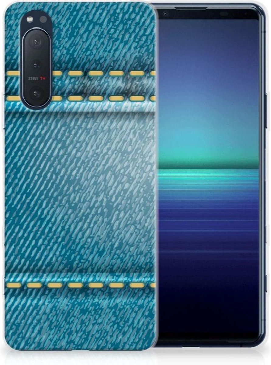 Sony Xperia 5II Silicone Back Cover Jeans