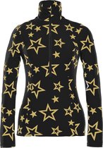 Goldbergh Clarisse dames ski pulli met rits zwart