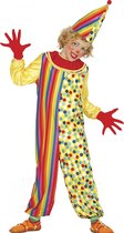 Fiestas Guirca Clownspak Junior Polyester Rood/geel Mt 3-4 Jaar