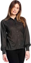 Vive Maria Blouse -S- Berlin Boheme Zwart/Goudkleurig
