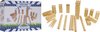 foto van Relaxwonen - Kubb SPEL - Set - Hout - Buitenspelen - Outdoor spel - Vanaf 5 Jaar - 22 delig