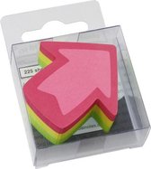 Info Notes - shaped sticky notes - 50 x 50 mm - pijl - assorti - 225 vel - IN-5841-39