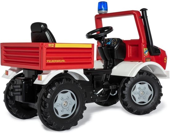 Voorman alleen Peave Rolly Toys 038220 RollyUnimog Fire Brandweer Trapauto | bol.com