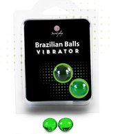 Glijmiddel Waterbasis Siliconen Easyglide Massage Olie Erotisch Seksspeeltjes - Brazilian Balls - Set van 2 - Secretplay®