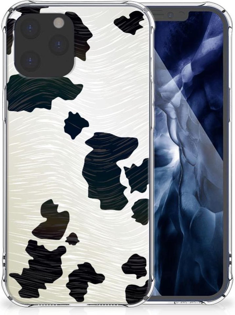 iPhone 12 Pro Max Case Anti-shock Koeienvlekken
