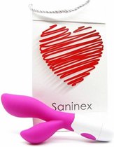 Vibrators voor Vrouwen Dildo Sex Toys Erothiek Luchtdruk Vibrator - Seksspeeltjes - Clitoris Stimulator - Magic Wand - 10 standen - Paars - Saninex®