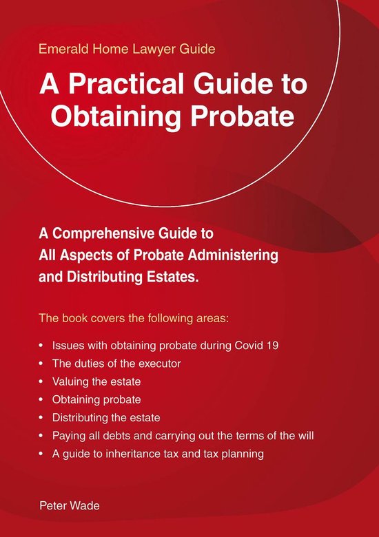 A Practical Guide to Obtaining Probate - cover