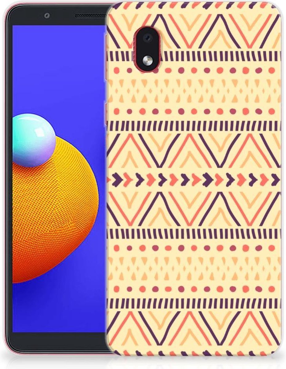 Samsung Galaxy A01 Core TPU bumper Aztec Yellow