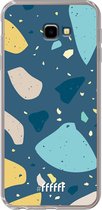 6F hoesje - geschikt voor Samsung Galaxy J4 Plus -  Transparant TPU Case - Terrazzo N°7 #ffffff