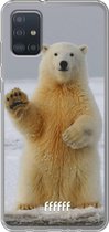 6F hoesje - geschikt voor Samsung Galaxy A52 - Transparant TPU Case - Polar Bear #ffffff