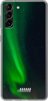 6F hoesje - geschikt voor Samsung Galaxy S21 Plus -  Transparant TPU Case - Northern Lights #ffffff