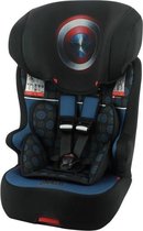 Rugbooster met Harnas Racer Isofix - Marvel Captain America - 9-36 kg - Autostoeltje