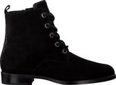 Hassia Granada Veterboots - Laarzen Met Veters - Dames - Zwart - Maat 39