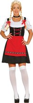 Fiestas Guirca - Jurk Bavarian (zwart/ rood) - maat XL (44-46)