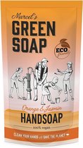 Marcel's green soap navulling sinaasappel jasmijn 500 ml