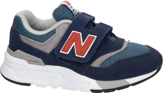 bol.com | New Balance 997 Sneakers - Maat 29 - Unisex - navy/ grijs/ wit/  rood