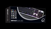 QPAD - MK95 Pro Gaming Mechanisch Toetsenbord met Schakelbaar Optisch Switches  en RGB-achtergrondverlichting - Qwerty US