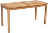 Teakea - Teak Tuintafel | 140x60x75 | Balkon Bistro Tafel Teakhout