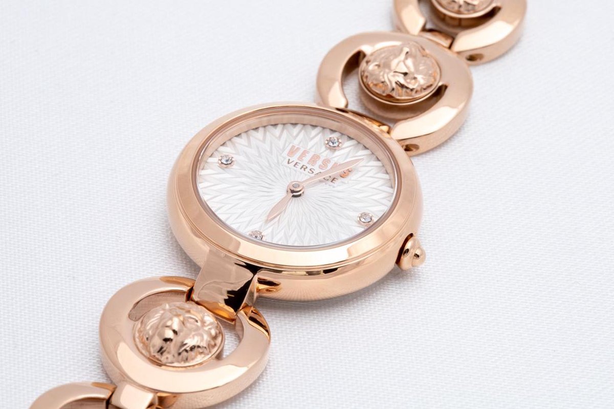 Versus Versace Peking Road Monta Stella Rosegold - dameshorloge - VSPHL0420 - Rose goud - Swarovski - 28 MM