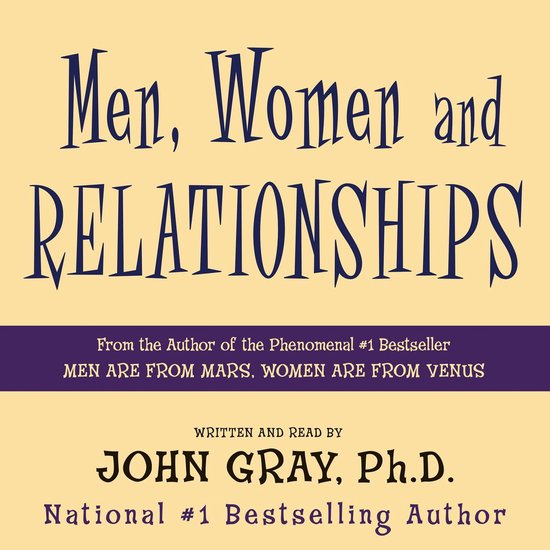 Men, Women and Relationships - cover