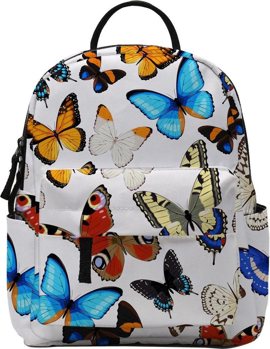 Kleuter Rugzak - Vlinders - Schattige Rugzak voor Kleuter en Peuter - 7 Liter