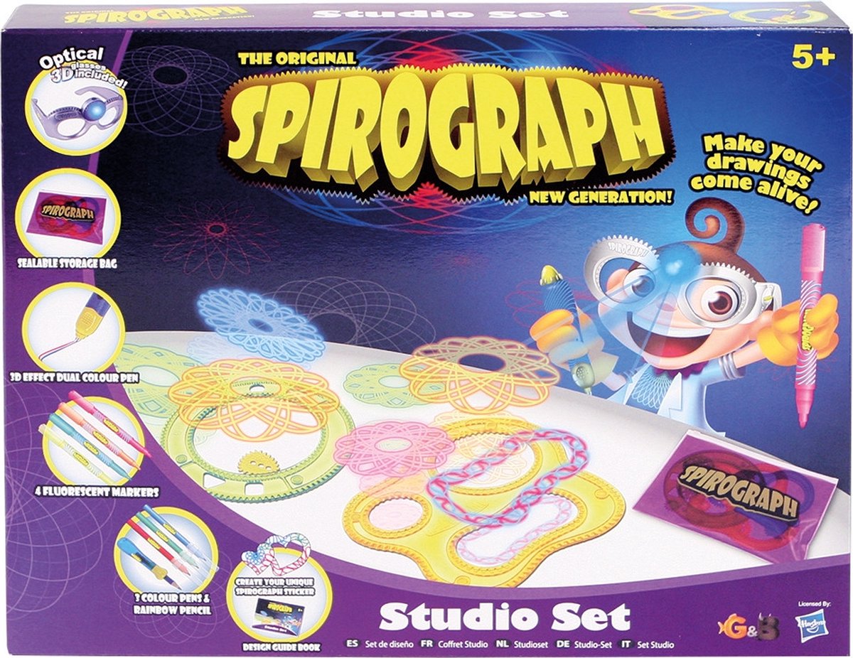 Spirograph Fluo : : Jeux et Jouets