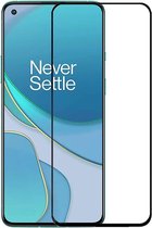 Shop4 - OnePlus Nord Glazen Screenprotector - Edge-To-Edge Gehard Glas Transparant