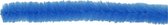 Chenilledraad. donkerblauw. L: 30 cm. dikte 6 mm. 50 stuk/ 1 doos