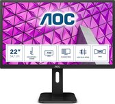 AOC Pro-line 22P1 computer monitor 54,6 cm (21.5") 1920 x 1080 Pixels Full HD LED Zwart